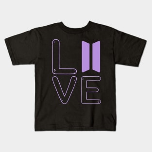 LOVE BTS Kids T-Shirt